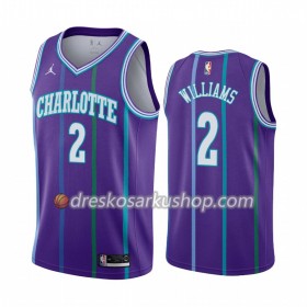 Muški NBA Dres Charlotte Hornets Marvin Williams 2 Jordan Brand 2019-20 Hardwood Classics Swingman